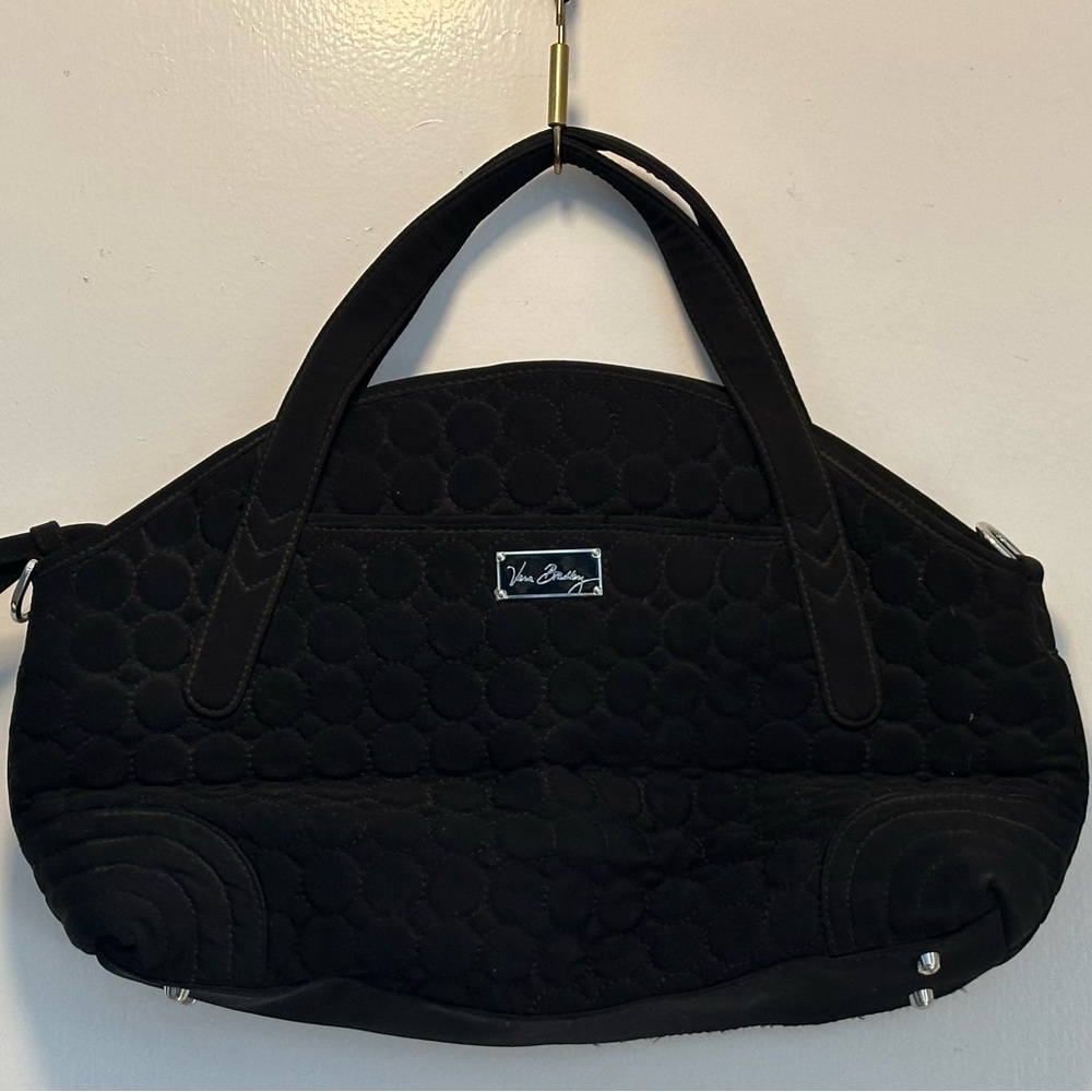 Vera Bradley Black Quilted Bag